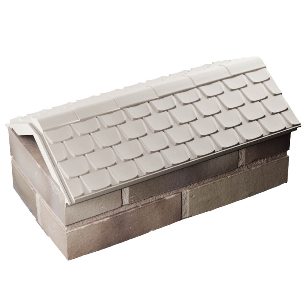 Парапет Zking Эльбрус Бежевый с посадкой на 1 кирпич (255мм) в Кисловодске фото