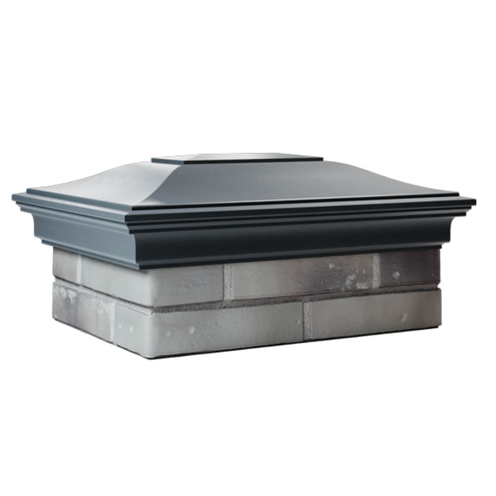 Колпак Zking Монблан Серый на столб 2х1.5 кирпича (515х385мм) в Кисловодске фото