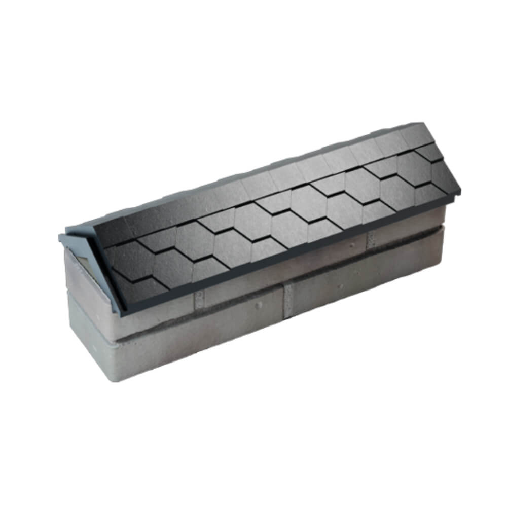 Парапет Zking Эверест Черный с посадкой на 0.5 кирпича (130мм) в Кисловодске фото