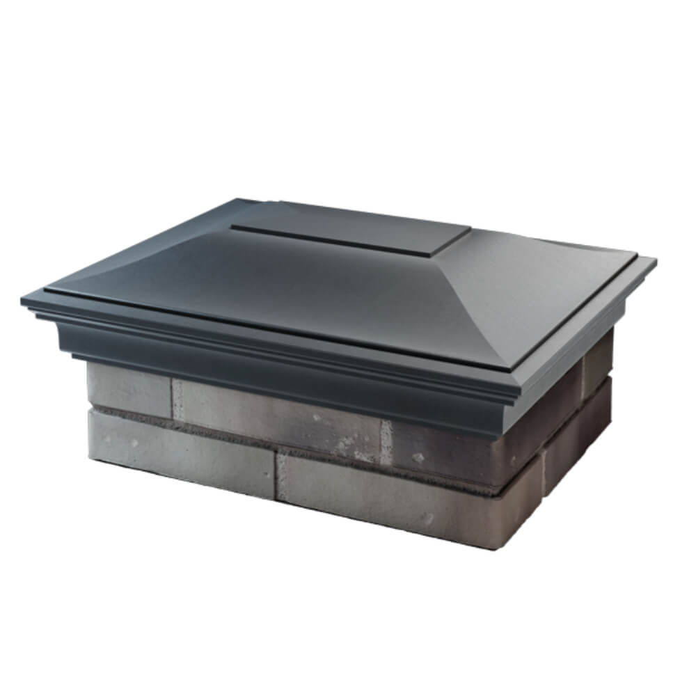 Колпак Zking Монблан Серый на столб 2х1.5 кирпича (515х385мм) в Кисловодске фото