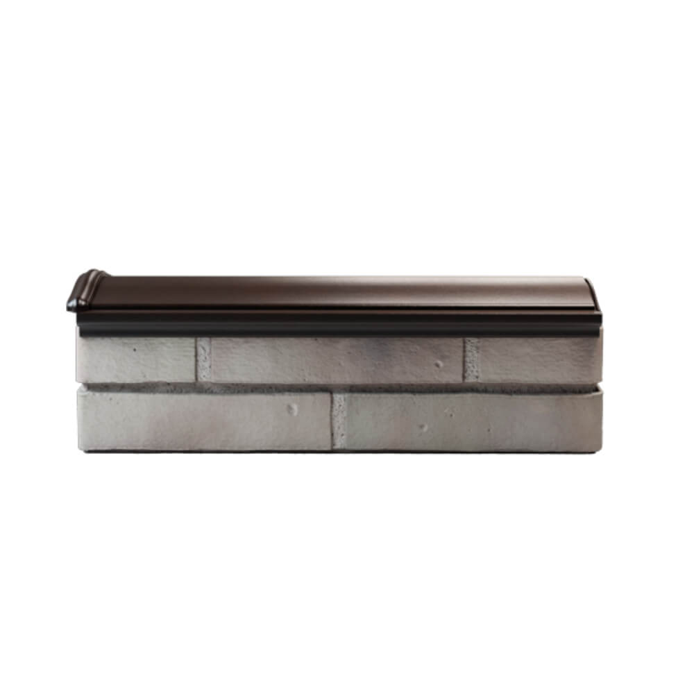 Парапет Zking Монблан Коричневый посадка на 0.5 кирпича (130мм) в Кисловодске фото