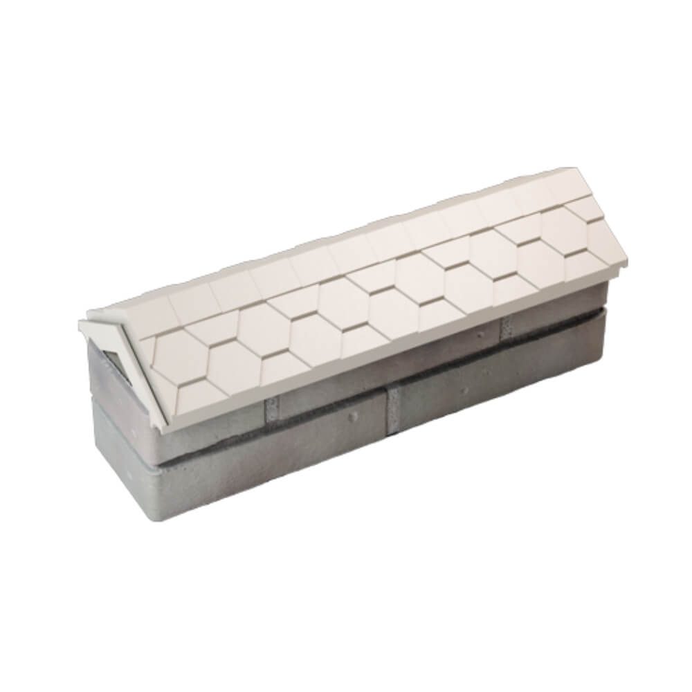 Парапет Zking Эверест Бежевый с посадкой на 0.5 кирпича (130мм) в Кисловодске фото