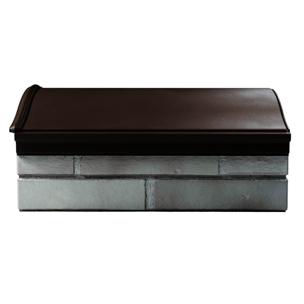 Парапет Zking Монблан Коричневый посадка на 1.5 кирпича (355/385мм) в Кисловодске фото