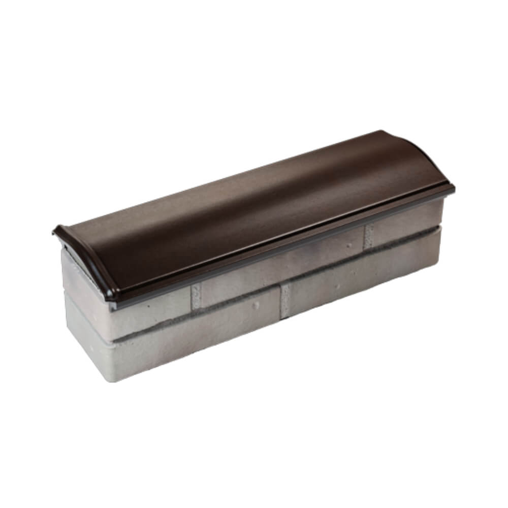 Парапет Zking Монблан Коричневый посадка на 0.5 кирпича (130мм) в Кисловодске фото