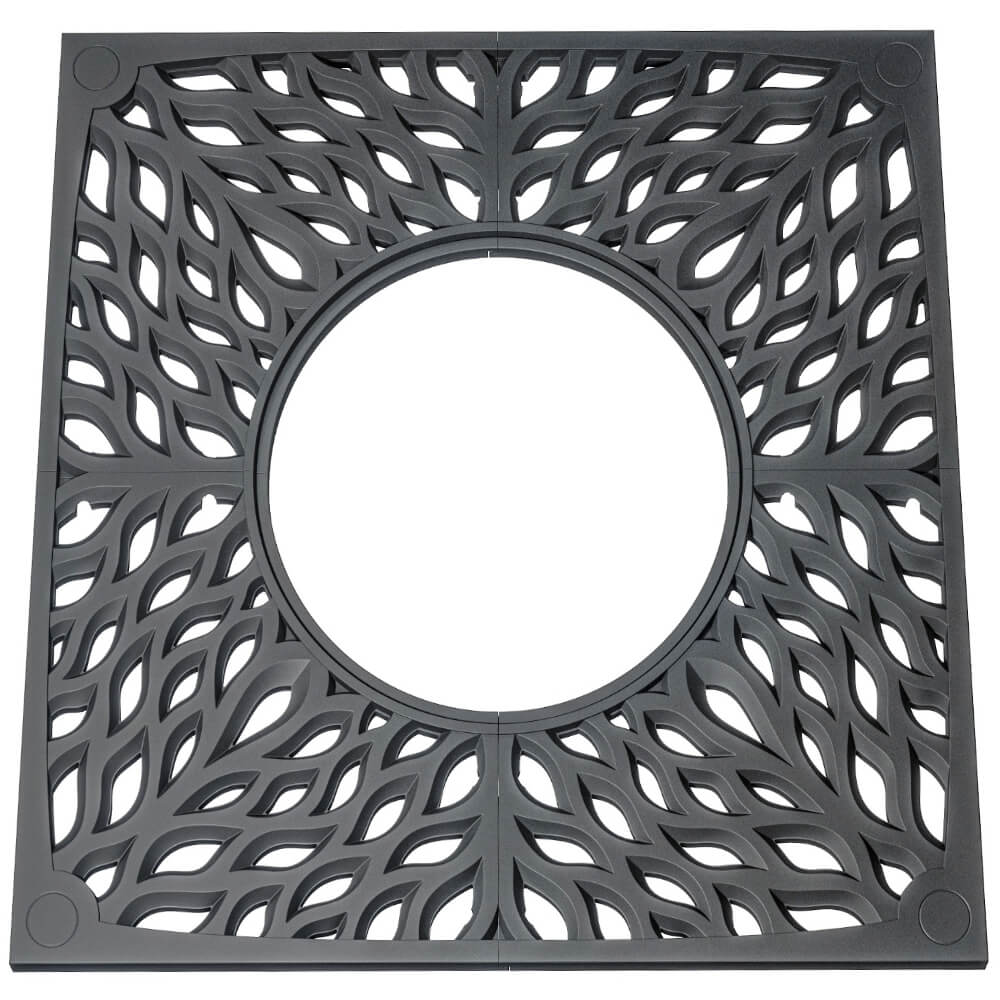 Приствольная решетка для дерева ZKING CRUST 2х2м Черная Кисловодск фото