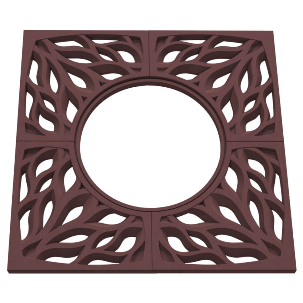 Приствольная решетка для дерева ZKING CRUST 1.2х1.2м Коричневая в Кисловодске фото