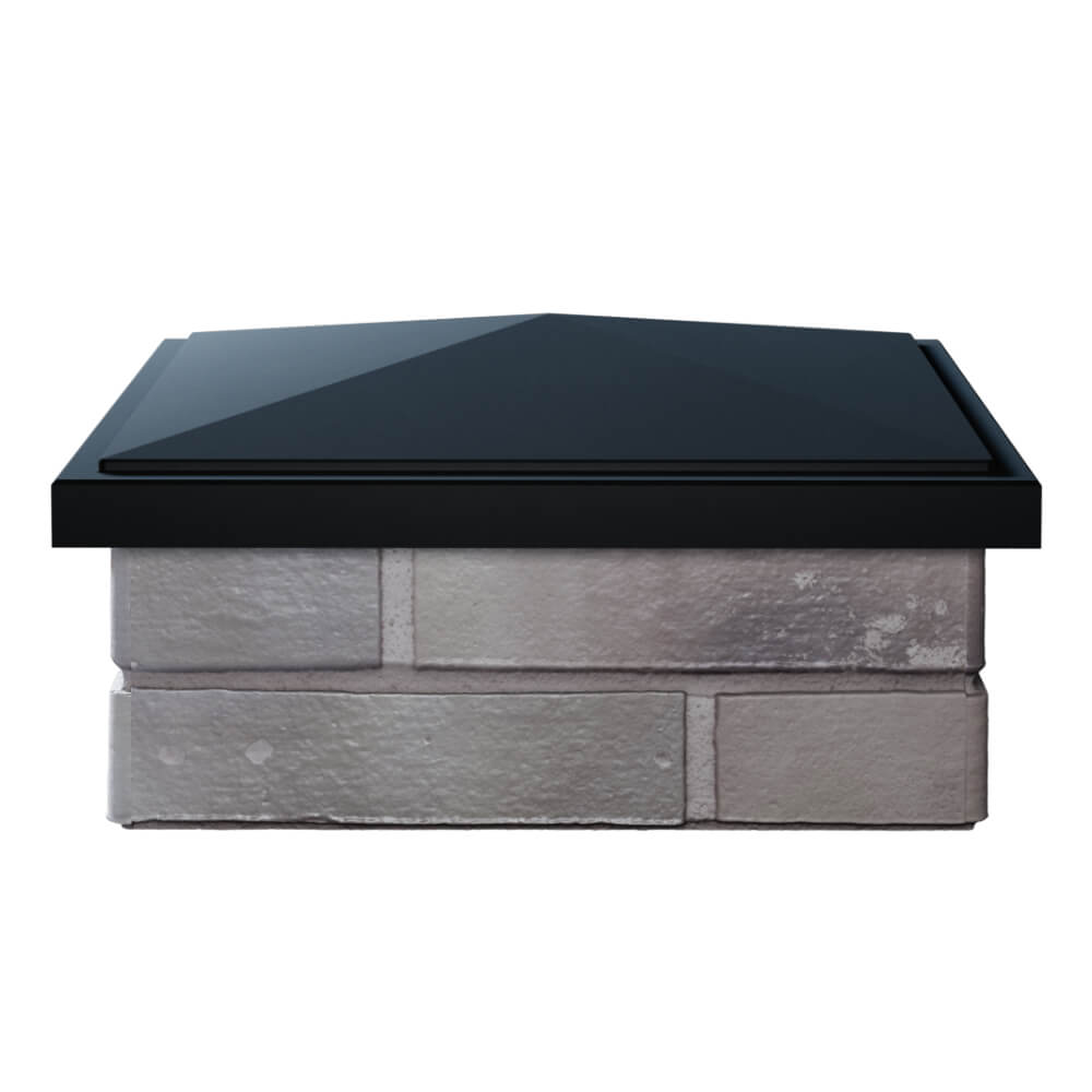 Колпак Zking БонаМоно Черный на столб 1.5х1.5 кирпича (385х385, 400х400мм) Кисловодск фото