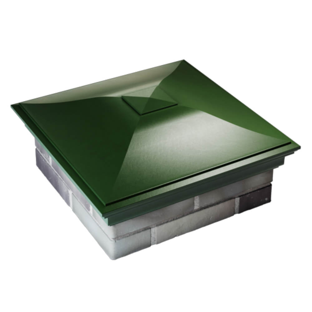 Колпак Zking Монблан Зеленый на столб 2х2 кирпича (515х515мм) Кисловодск фото