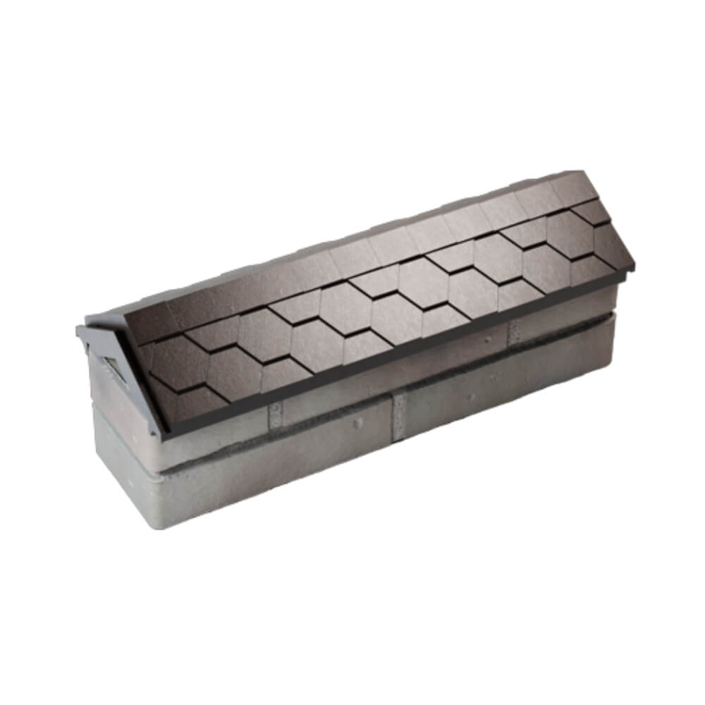 Парапет Zking Эверест Коричневый с посадкой на 0.5 кирпича (130мм) в Кисловодске фото