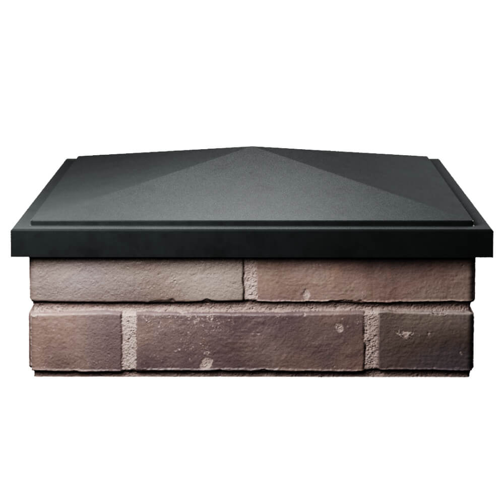 Колпак Zking БонаМоно Черный на столб 2х2 кирпича (515х515, 530х530мм) Кисловодск фото