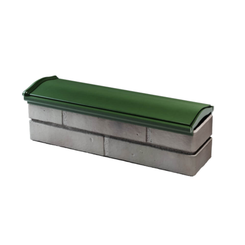 Парапет Zking Монблан Зеленый посадка на 0.5 кирпича (130мм) в Кисловодске фото