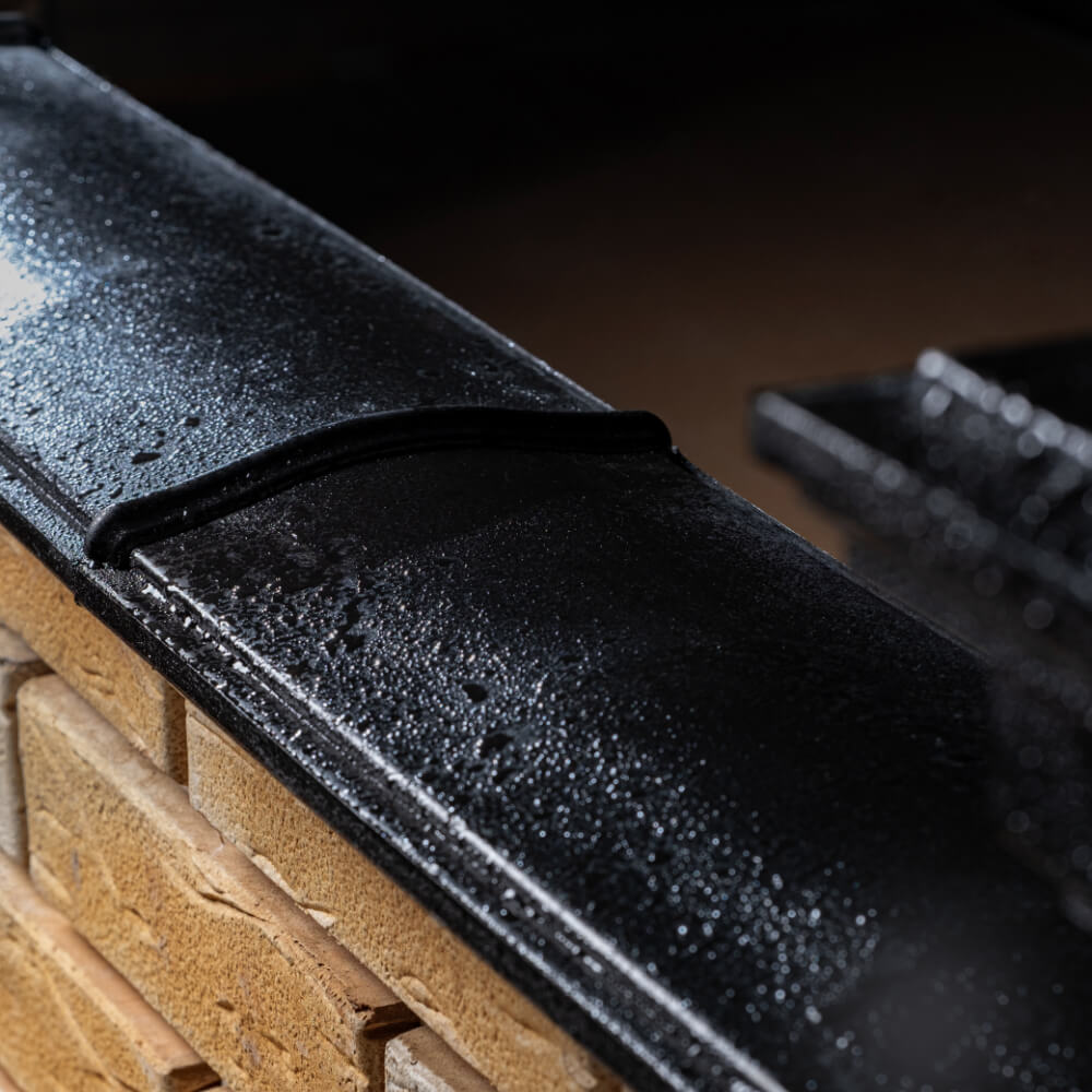 Парапет Zking Монблан Черный посадка на 0.5 кирпича (130мм) в Кисловодске фото