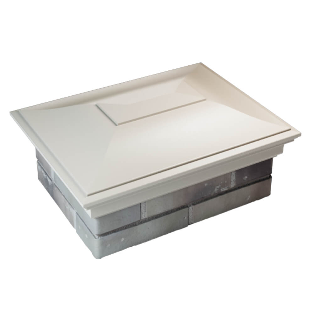 Колпак Zking Монблан Бежевый на столб 2х1.5 кирпича (515х385мм) Кисловодск фото