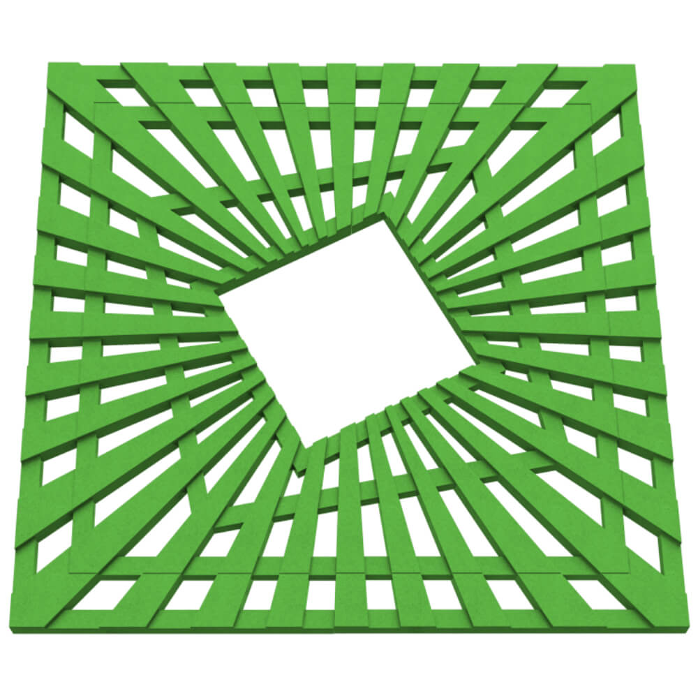 Приствольная решетка для дерева ZKING ATMOSPHERE 1.2х1.2м Зеленая в Кисловодске фото