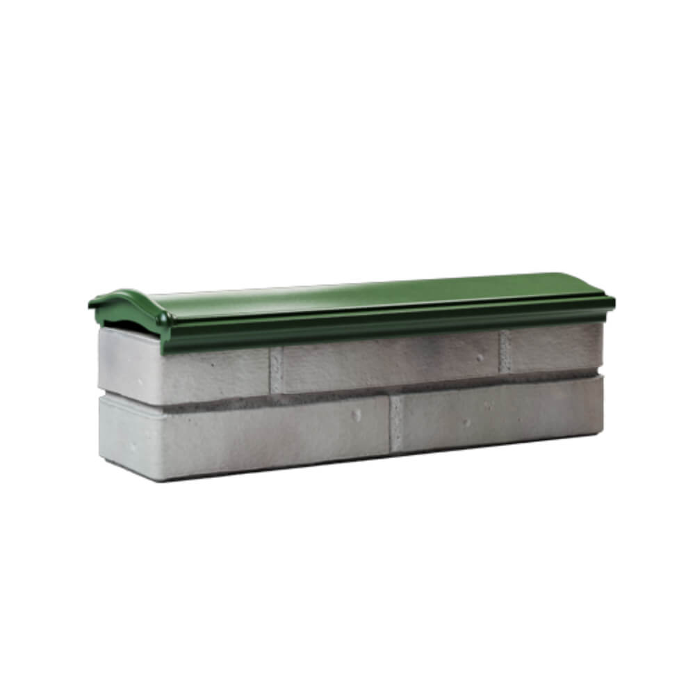 Парапет Zking Монблан Зеленый посадка на 0.5 кирпича (130мм) Кисловодск фото