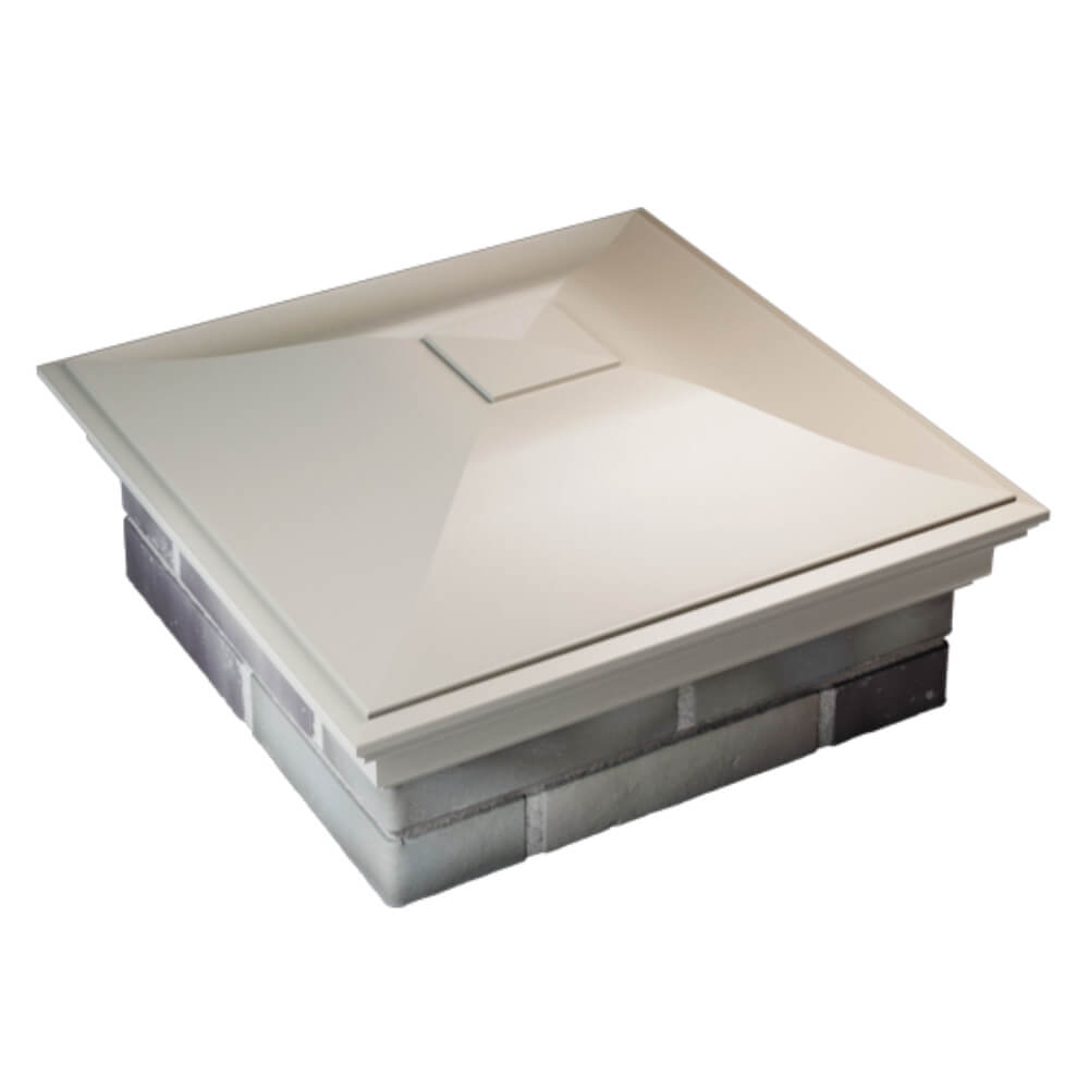 Колпак Zking Монблан Бежевый на столб 2х2 кирпича (515х515мм) Кисловодск фото