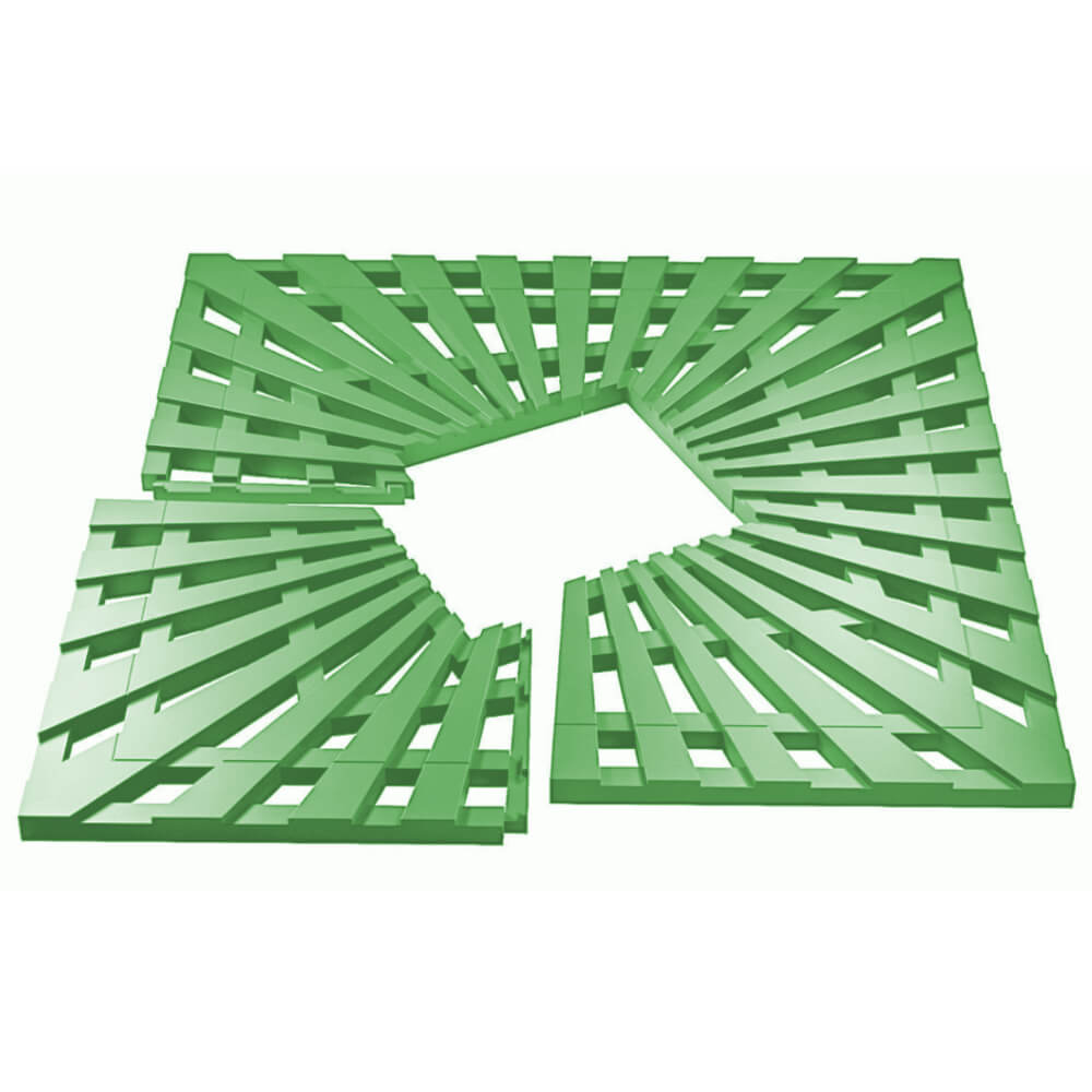 Приствольная решетка для дерева ZKING ATMOSPHERE 1.2х1.2м Зеленая в Кисловодске фото