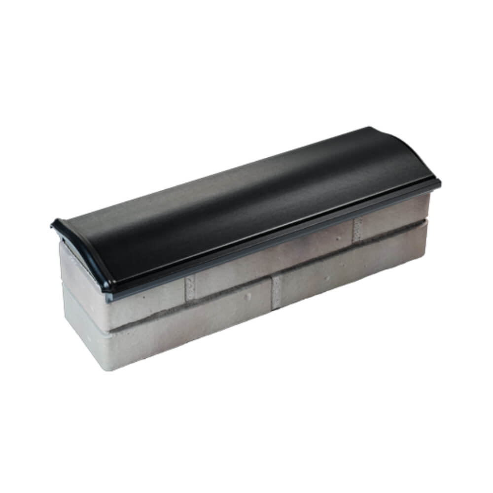 Парапет Zking Монблан Черный посадка на 0.5 кирпича (130мм) в Кисловодске фото