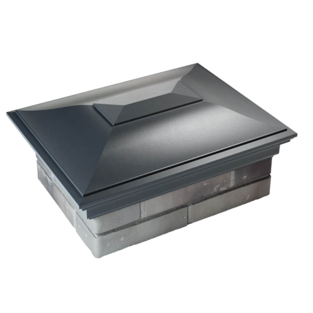 Колпак Zking Монблан Серый на столб 2х1.5 кирпича (515х385мм) Кисловодск фото