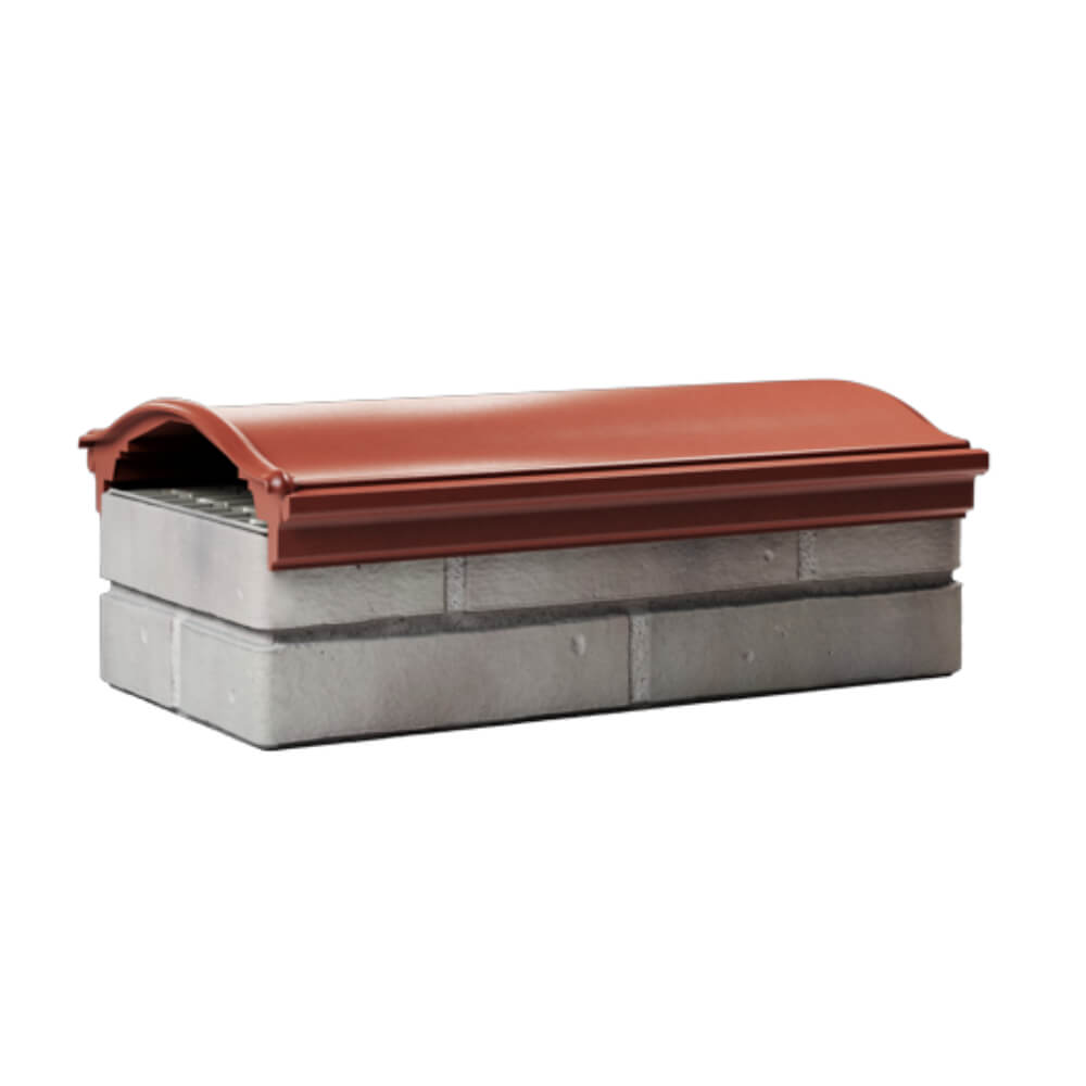 Парапет Zking Монблан Красный посадка на 1 кирпич (200/225/255мм) Кисловодск фото