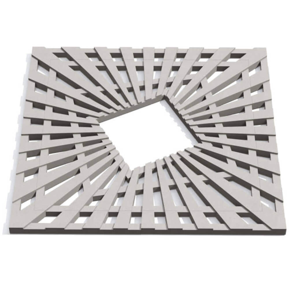 Приствольная решетка для дерева ZKING ATMOSPHERE 1.2х1.2м Бежевая Кисловодск фото