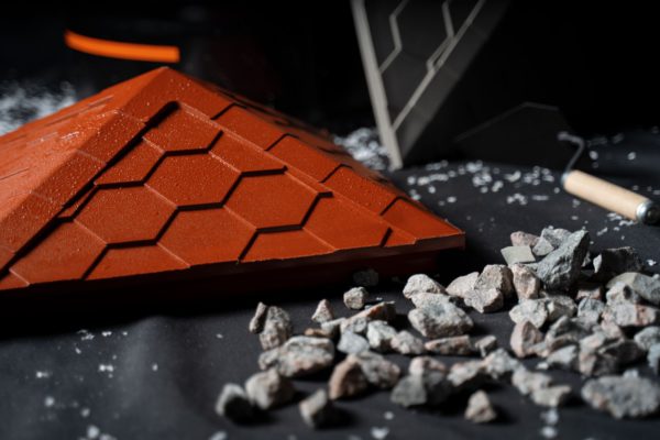 Колпак Zking Эверест Красный на столб 1.5х1.5 кирпича (390х390мм) в Кисловодске фото