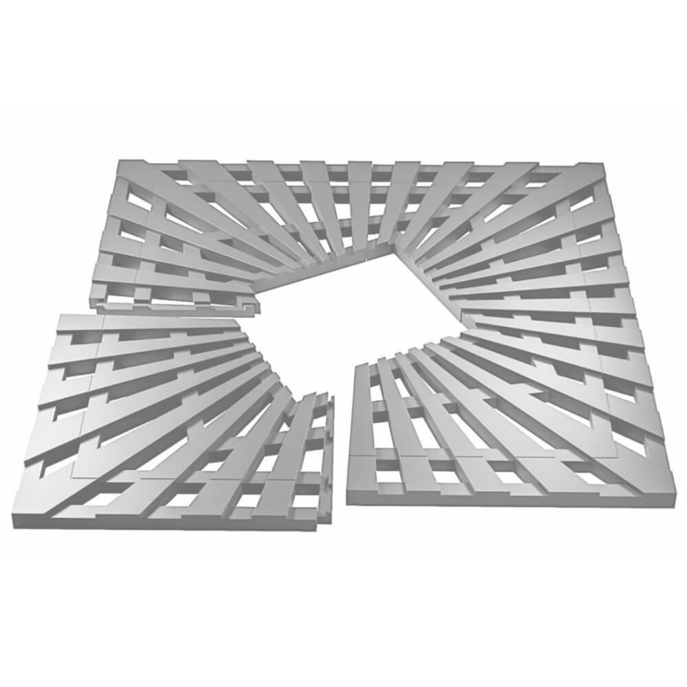 Приствольная решетка для дерева ZKING ATMOSPHERE 1.2х1.2м Бежевая в Кисловодске фото