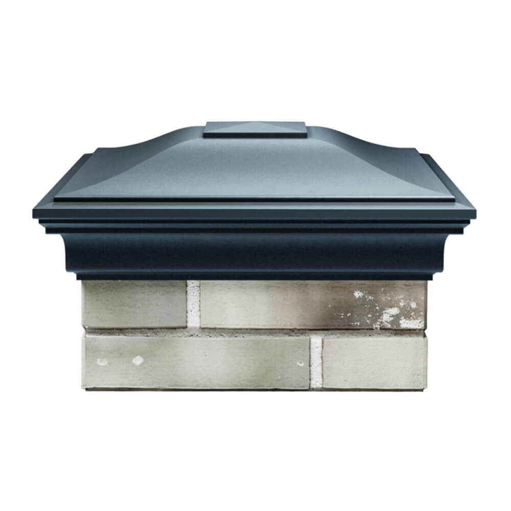 Колпак Zking Монблан Серый на столб 1.5х1.5 еврокирпича 0.7НФ (355х355мм) Кисловодск фото