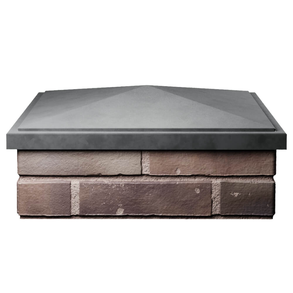 Колпак Zking БонаМоно Серый на столб 2х2 кирпича (515х515, 530х530мм) Кисловодск фото