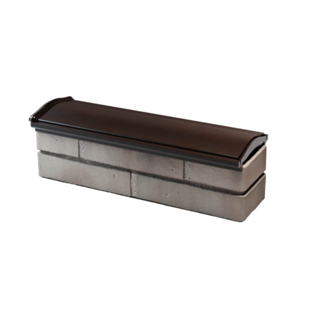 Парапет Zking Монблан Коричневый посадка на 0.5 кирпича (130мм) в Кисловодске фото