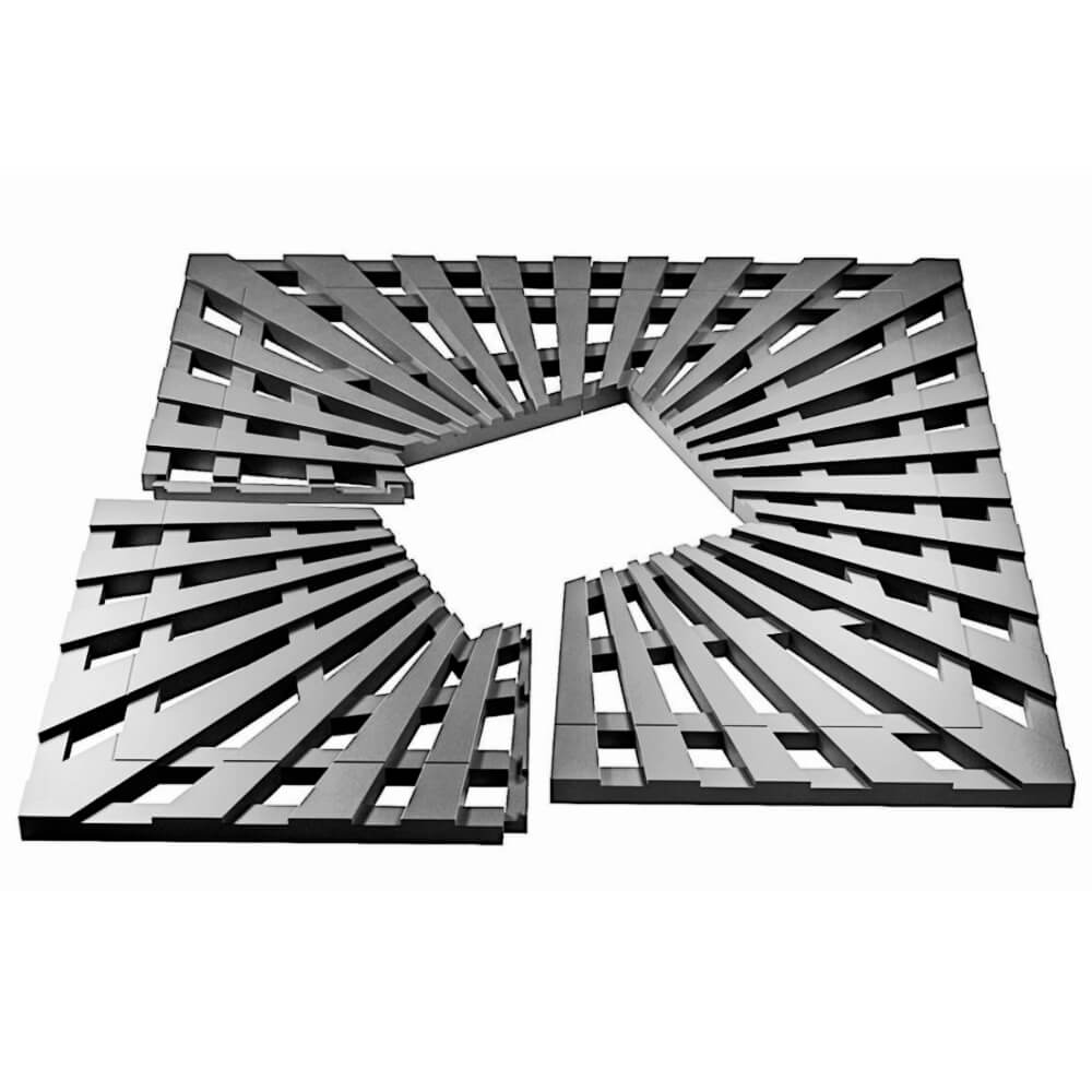 Приствольная решетка для дерева ZKING ATMOSPHERE 1.2х1.2м Серая в Кисловодске фото