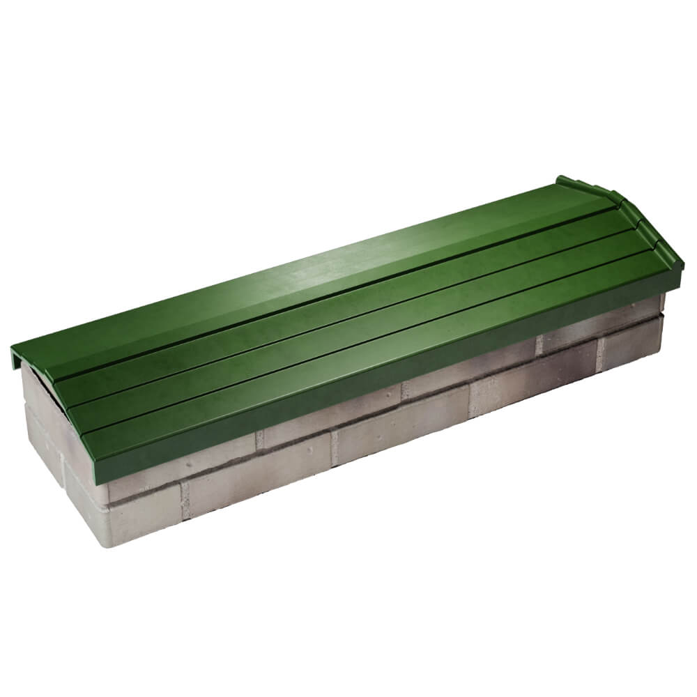 Парапет Zking Бона ХайТек Зеленый посадка на 0.5 кирпича (130мм) в Кисловодске фото