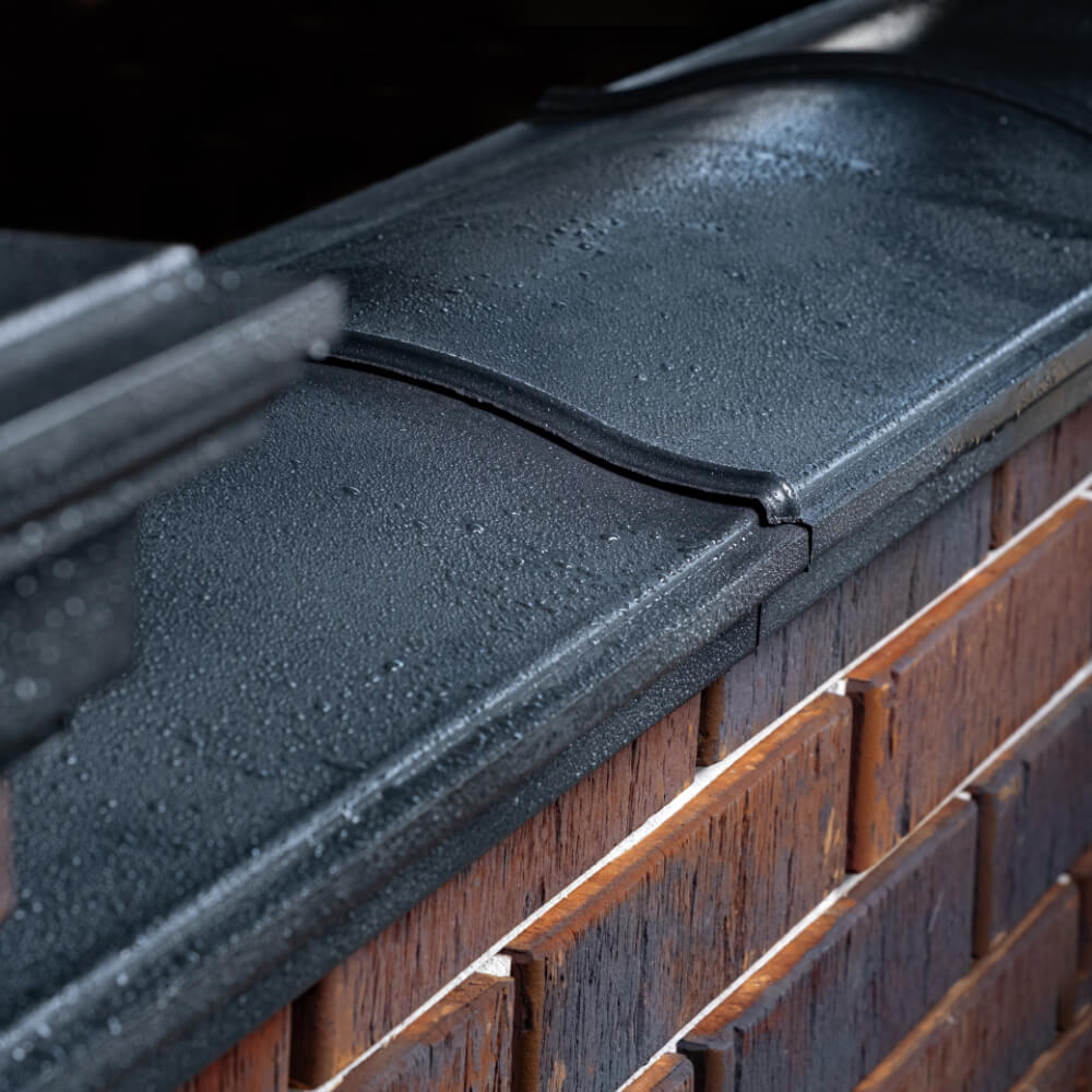 Парапет Zking Монблан Черный посадка на 0.5 кирпича (130мм) в Кисловодске фото