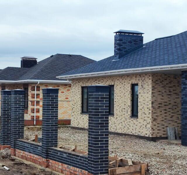 Колпак Zking Бона ХайТек Серый на столб 1.5х1.5 кирпича (385х385мм) в Кисловодске фото