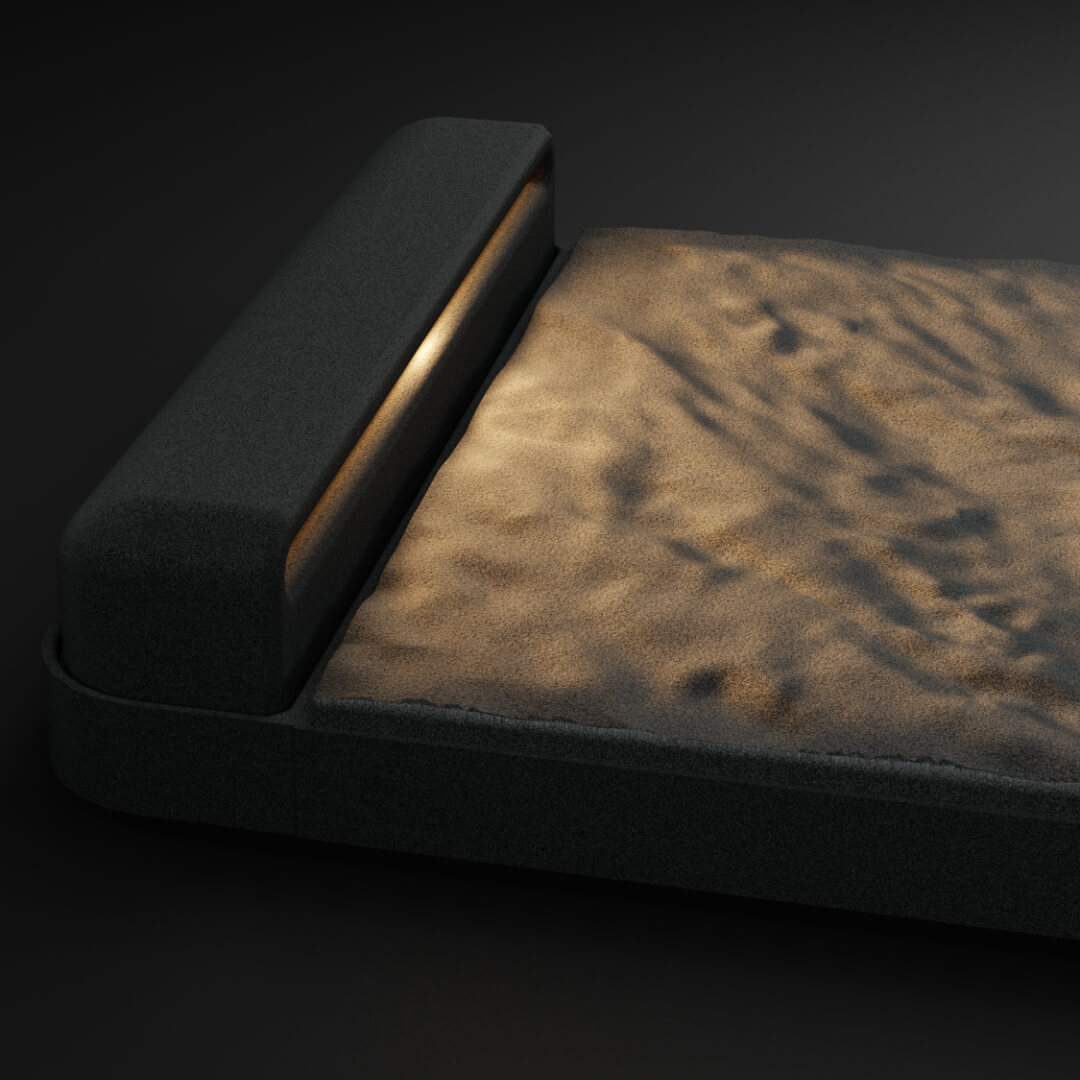 LED Светильник для шаговой плиты STONE Графитовый Серый 330х75х98мм Кисловодск фото