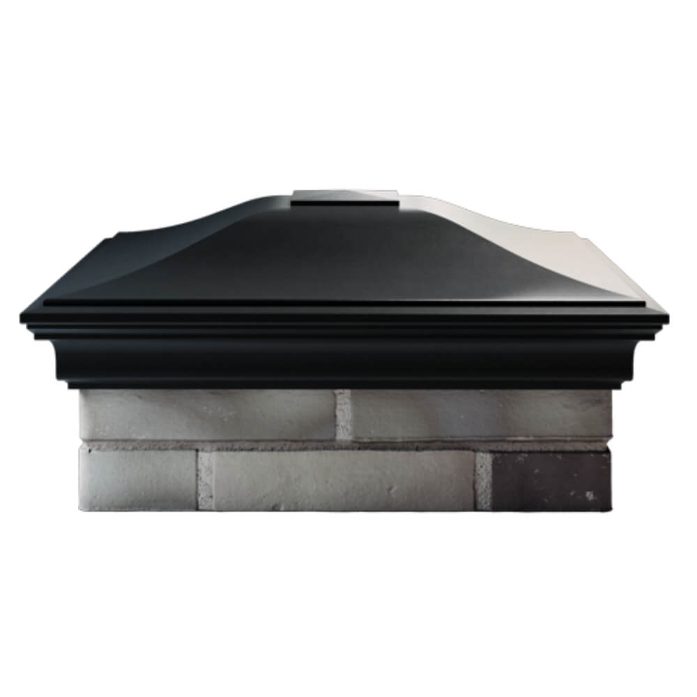 Колпак Zking Монблан Черный на столб 2х2 кирпича (515х515мм) в Кисловодске фото