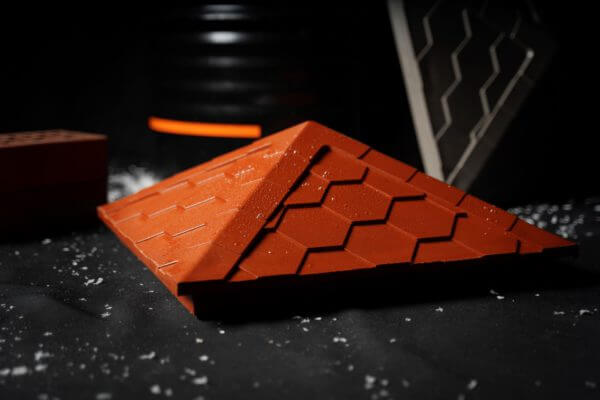 Колпак Zking Эверест Красный на столб 1.5х1.5 кирпича (390х390мм) в Кисловодске фото