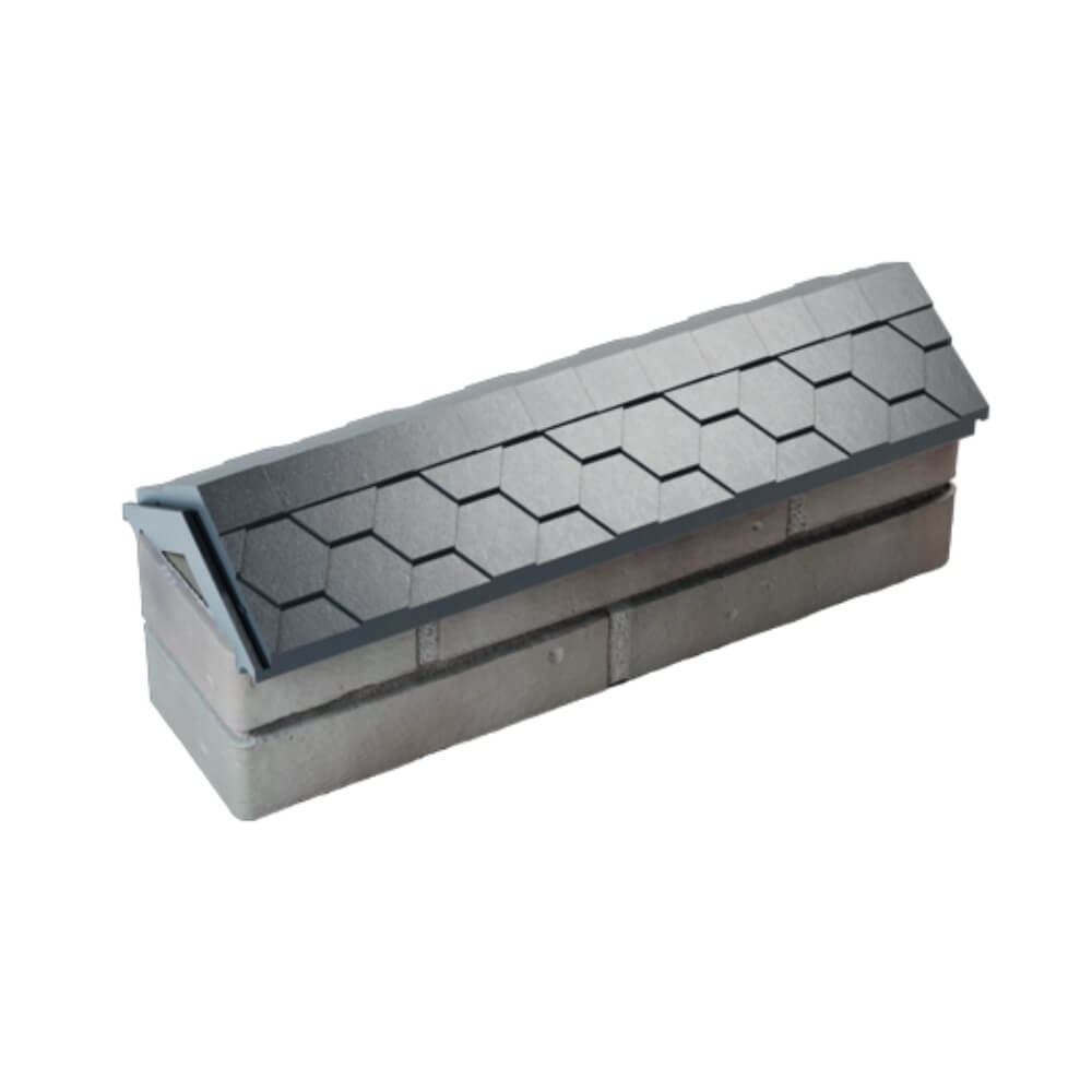 Парапет Zking Эверест Серый с посадкой на 0.5 кирпича (130мм) в Кисловодске фото